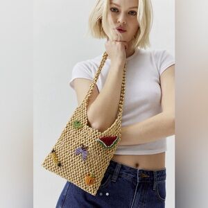 KIMCHI BLUE BEADED PURSE 💕